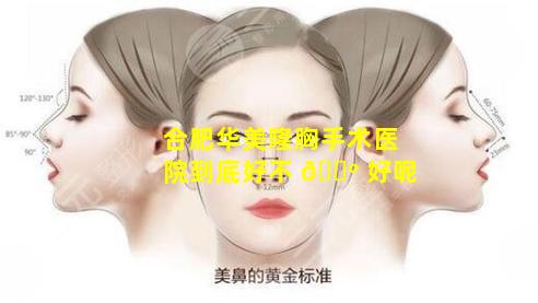 合肥华美隆胸手术医院到底好不 🌺 好呢